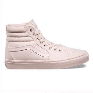 light pink high top vans